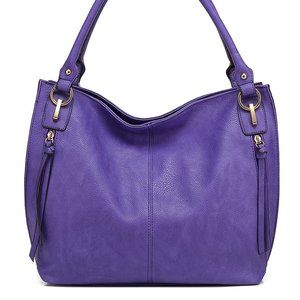 LN Purple Freda Hobo Bag - Style Strategy
